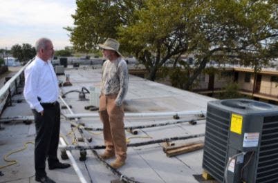 Oncor boosts HVAC efficiency at 41 apartments Customer and Oncor employee discuss HVAC