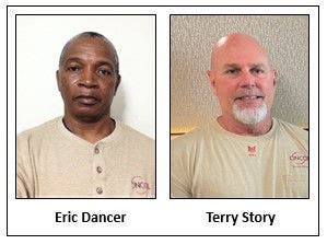FR CLOTHES IF THERES SMOKE THERES NO FIRE Oncor employees Eric Dancer and Terry Story