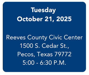 1021 Reeves County Civic Center meeting 1021 Reeves County Civic Center meeting