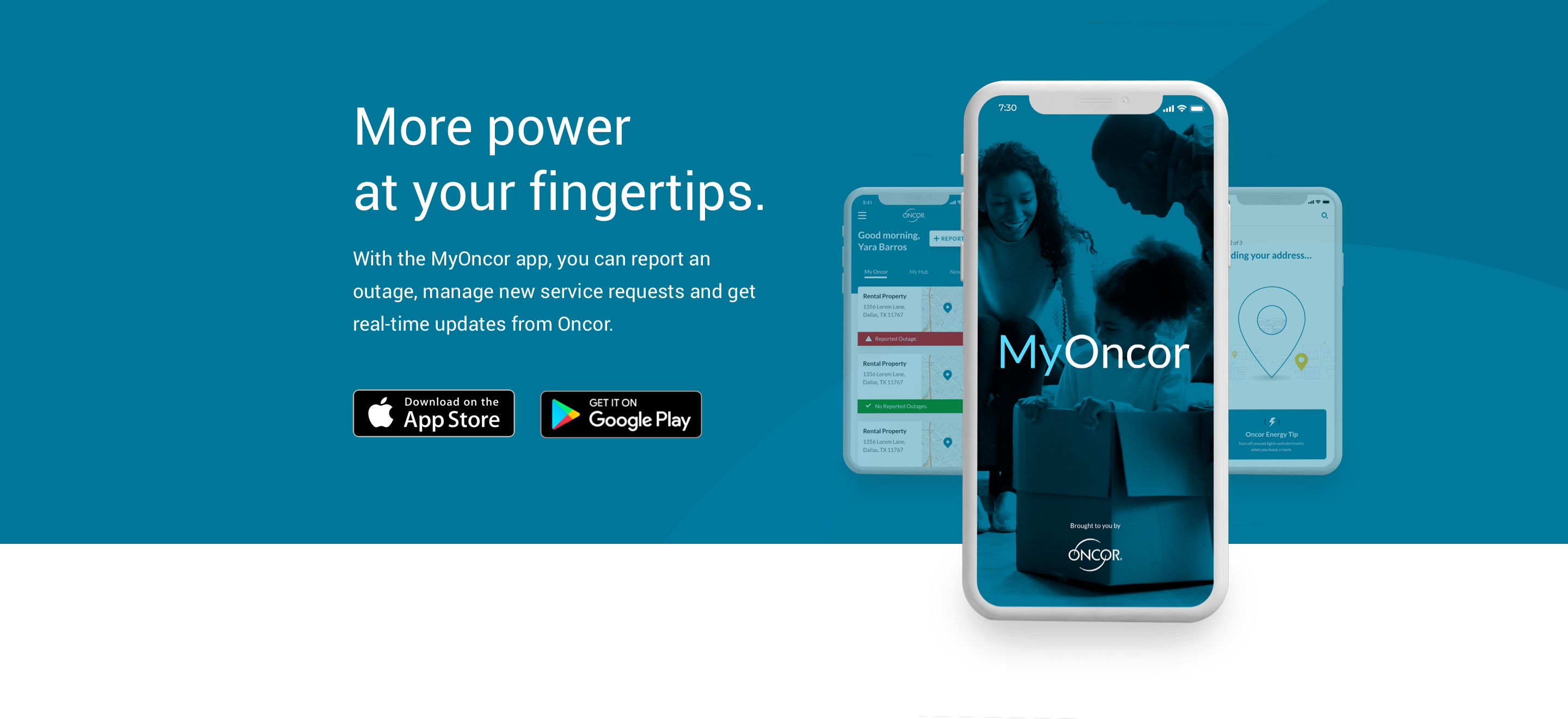 download the MyOncor app download the my oncor app